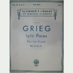 P GRIEG PIEZAS LIRICAS OP.54 OP.57  *OFERTA*