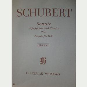 VAP SCHUBERT SONATA LA m D 821 ARPEGGIONE 