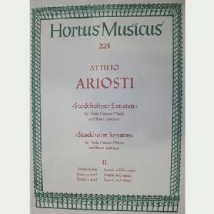 VAP ARIOSTI SONATAS SIbM,SOLm, LAm *OFERTA*