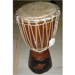 DJEMBE MEDIANO (PARCHE CON UNA PEQUEÑA RAJA)