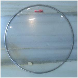 NOVA PERCUSSION PARCHE TRANSPARENTE TIMBAL  381  15" 
