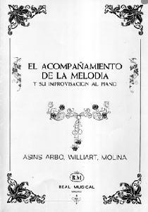 P EL ACOMPAÑAMIENTO DE LA MELODIA Y SU IMPROVISACION 