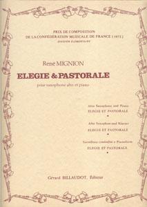 SXAP RENE MIGNION ELEGIE & PASTORALE