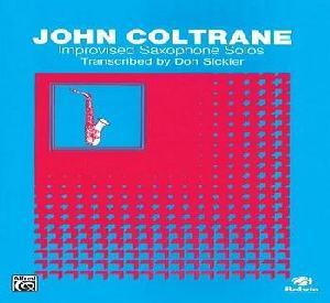 SX JOHN COLTRANE IMPROVISACION SOLOS SAXO