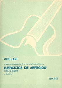 GUIT GIULIANI EJERCICIOS DE ARPEGIOS *OFERTA*