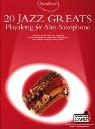 SXA SS GUEST SPOT 20 JAZZ GREATS + 2 CD'S