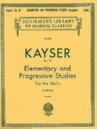 VA KAYSER 36 ESTUDIOS VIOLIN OP.20 SCHIRMER