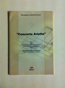 ORQ MARIANGELES SANCHEZ CONCERTO ARIETTA