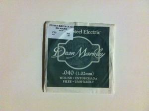 DEAN MARKLEY CUERDA ELECTRICA 040 WOUND