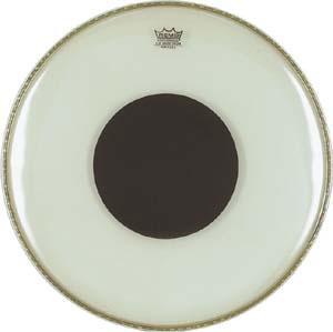 REMO 16" BLACK DOT PARCHE