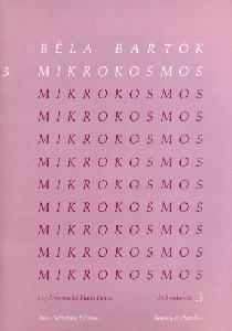 P BELA BARTOK MIKROKOSMOS VOL.3